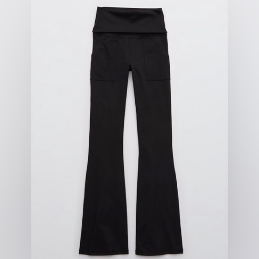 Aerie Fold-over Flare Leggings